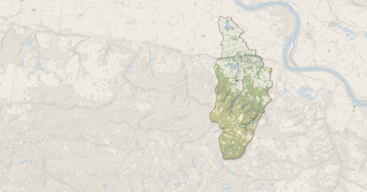 Portrait cartographique de Neuvy-en-Sullias : relief, eau, forêts, bâti et voies, calculés à partir des données de l'IGN