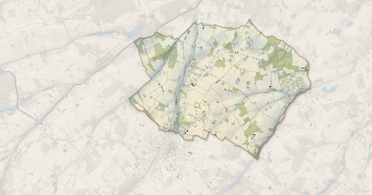 Portrait cartographique de Noyers : relief, eau, forêts, bâti et voies, calculés à partir des données de l'IGN