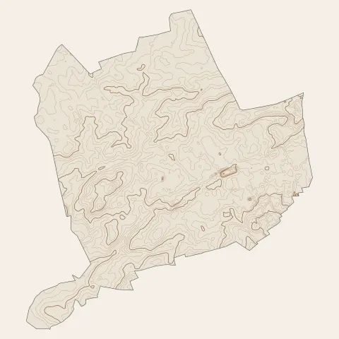 Ormes : courbes de niveau
