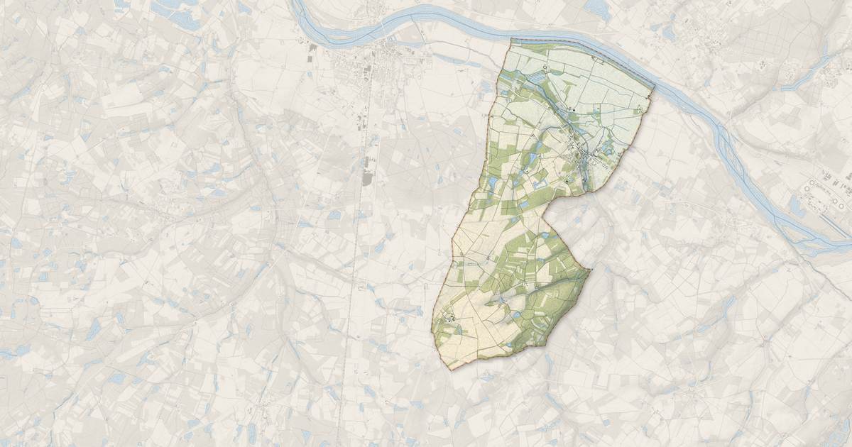 Portrait cartographique de Saint-Aignan-le-Jaillard : relief, eau, forêts, bâti et voies, calculés à partir des données de l'IGN