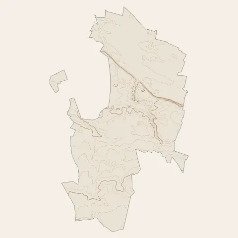 Saint-Cyr-en-Val : courbes de niveau