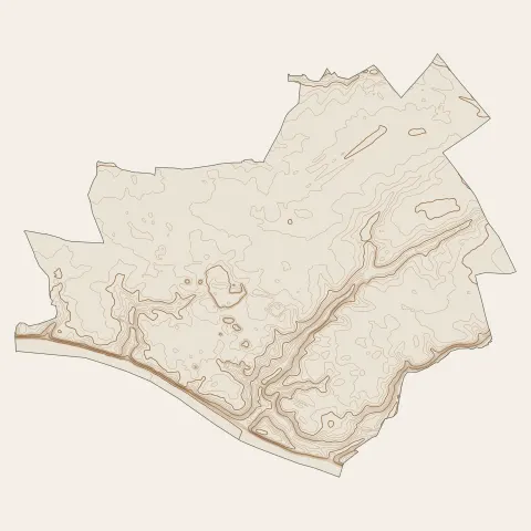 Saint-Denis-de-l'Hôtel : courbes de niveau