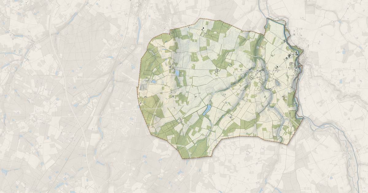 Portrait cartographique de Sainte-Geneviève-des-Bois : relief, eau, forêts, bâti et voies, calculés à partir des données de l'IGN