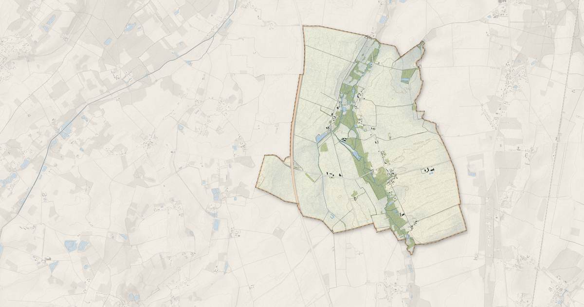 Portrait cartographique de Saint-Hilaire-sur-Puiseaux : relief, eau, forêts, bâti et voies, calculés à partir des données de l'IGN