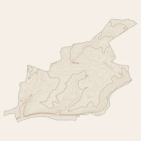 Saint-Jean-de-Braye : courbes de niveau