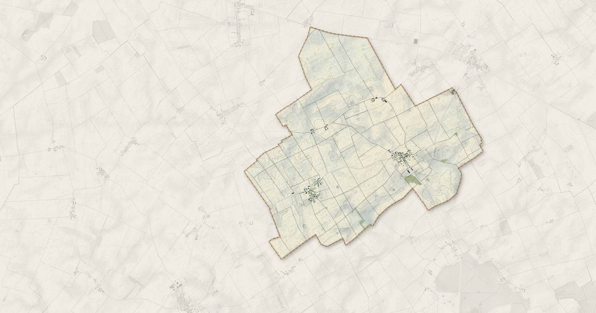 Portrait cartographique de Saint-Sigismond : relief, eau, forêts, bâti et voies, calculés à partir des données de l'IGN