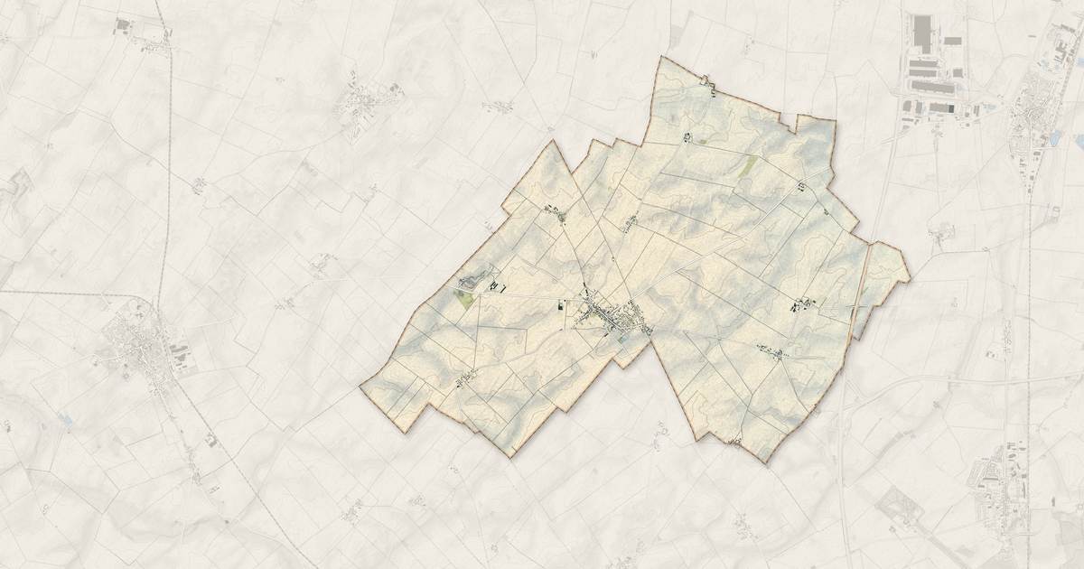 Portrait cartographique de Sougy : relief, eau, forêts, bâti et voies, calculés à partir des données de l'IGN