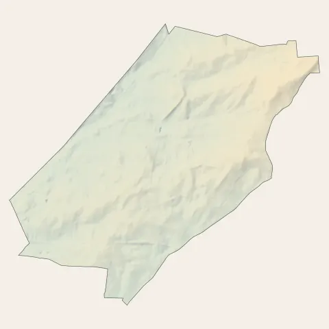 Vennecy : relief