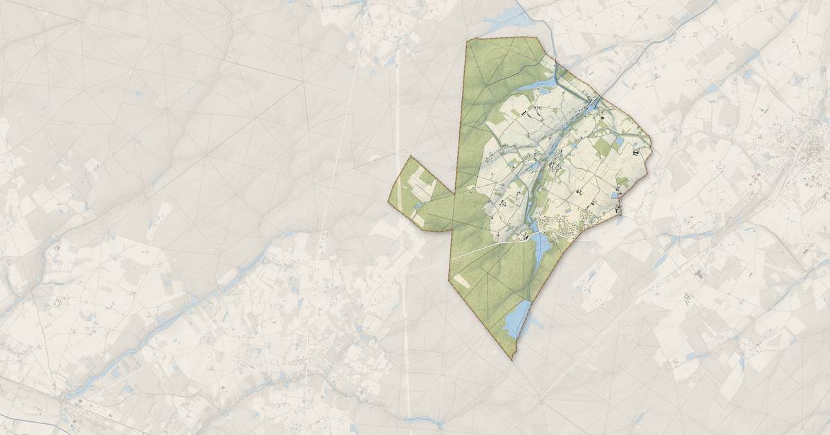 Portrait cartographique de Vieilles-Maisons-sur-Joudry : relief, eau, forêts, bâti et voies, calculés à partir des données de l'IGN