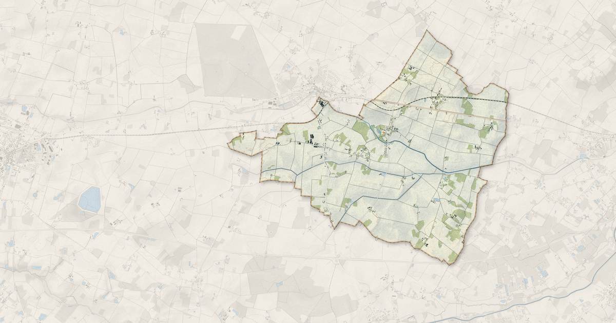 Portrait cartographique de Villemoutiers : relief, eau, forêts, bâti et voies, calculés à partir des données de l'IGN