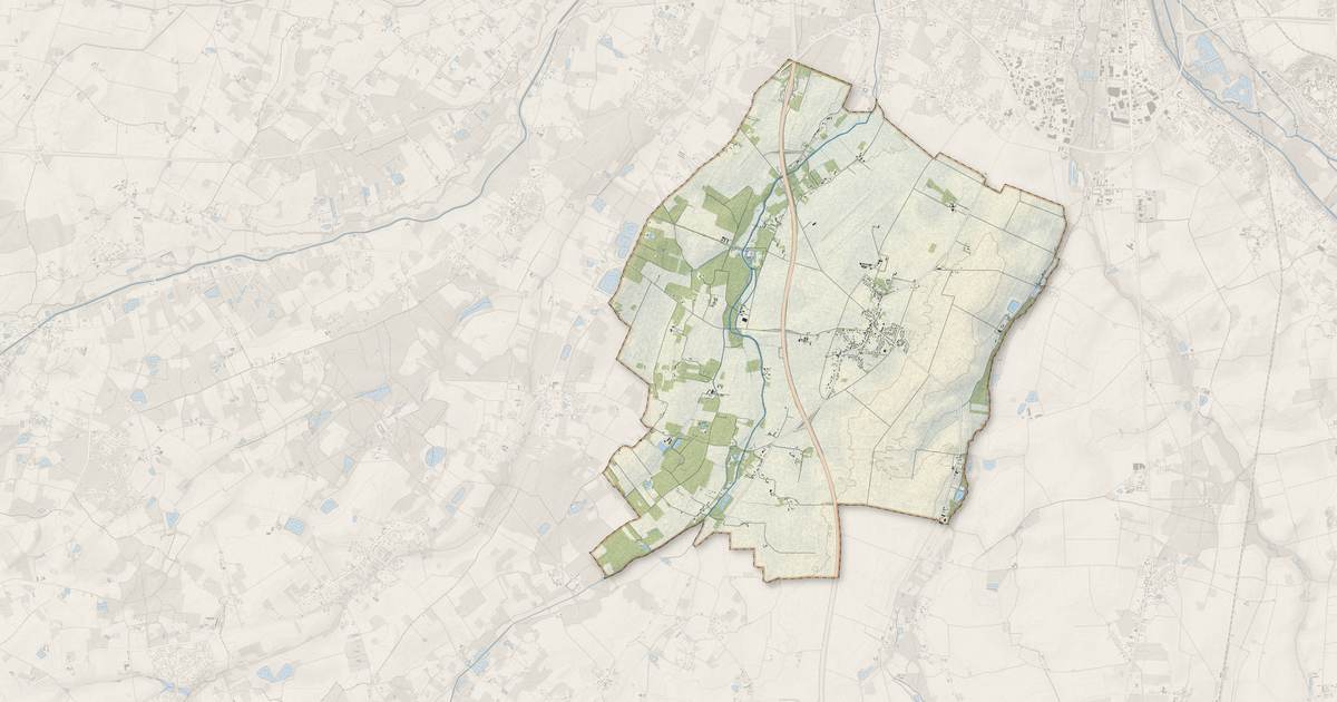Portrait cartographique de Vimory : relief, eau, forêts, bâti et voies, calculés à partir des données de l'IGN