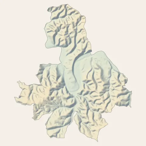 Cahors : relief
