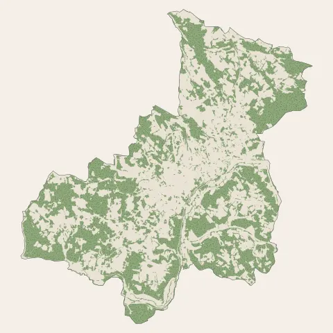 Gourdon : bois, forêts et landes
