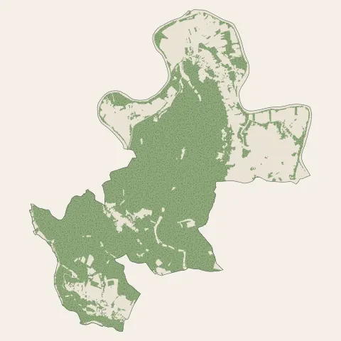 Pradines : bois, forêts et landes