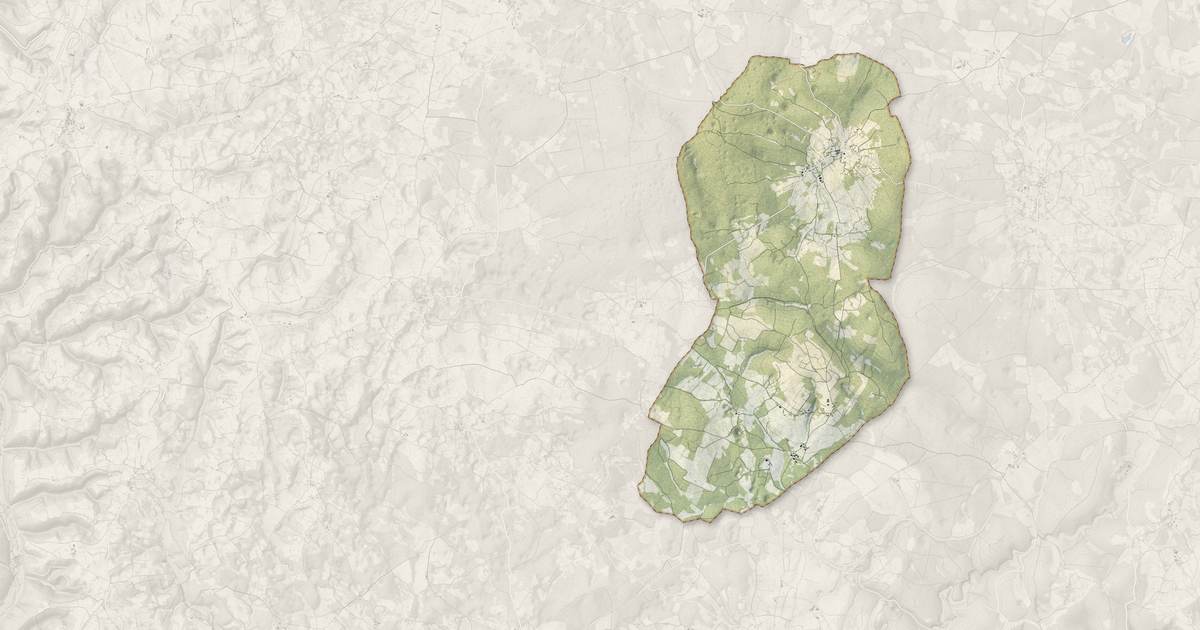 Portrait cartographique de Quissac-en-Quercy : relief, eau, forêts, bâti et voies, calculés à partir des données de l'IGN