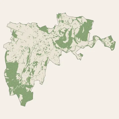 Saint-Céré : bois, forêts et landes