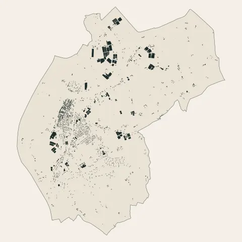 Aiguillon : bâti
