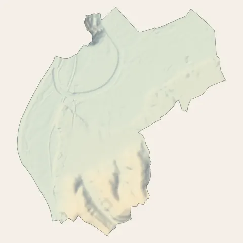 Aiguillon : relief