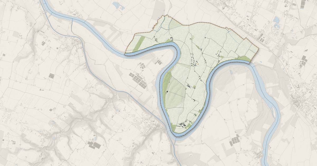 Portrait cartographique de Jusix : relief, eau, forêts, bâti et voies, calculés à partir des données de l'IGN