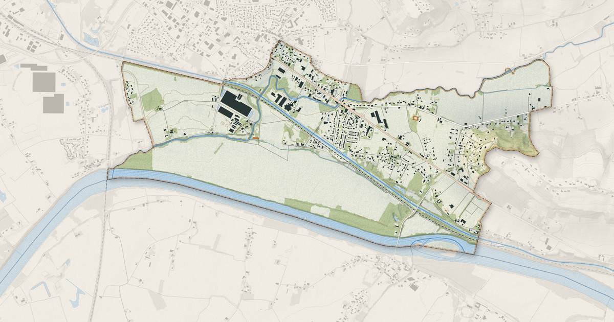Portrait cartographique de Lafox : relief, eau, forêts, bâti et voies, calculés à partir des données de l'IGN