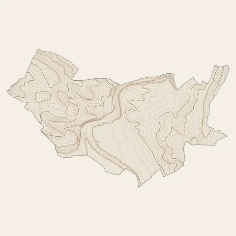 Lavardac : courbes de niveau