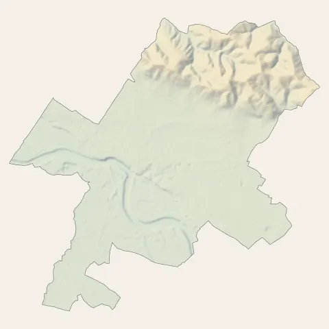 Marmande : relief