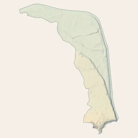 Le Passage : relief