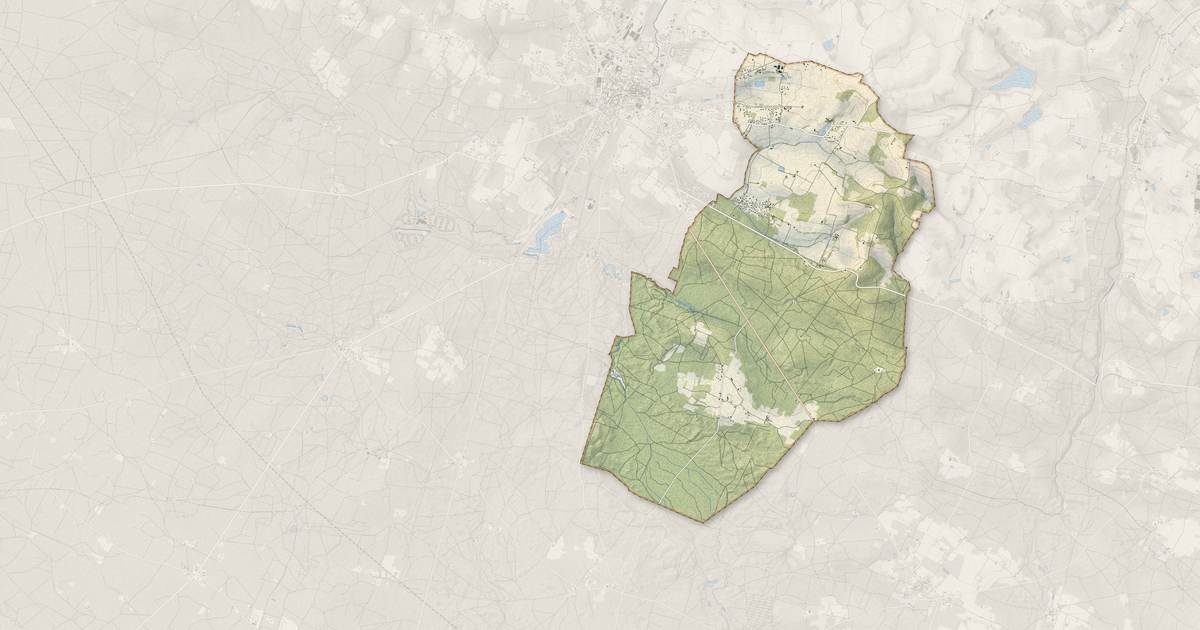 Portrait cartographique de La Réunion : relief, eau, forêts, bâti et voies, calculés à partir des données de l'IGN