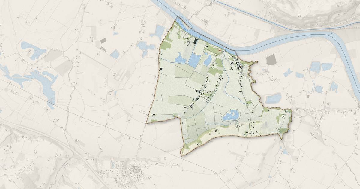 Portrait cartographique de Saint-Nicolas-de-la-Balerme : relief, eau, forêts, bâti et voies, calculés à partir des données de l'IGN