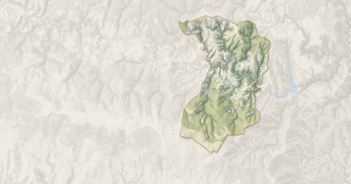 Portrait cartographique de Altier : relief, eau, forêts, bâti et voies, calculés à partir des données de l'IGN