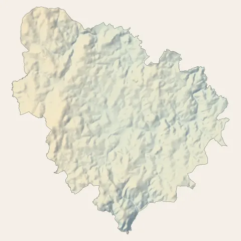 Peyre en Aubrac : relief