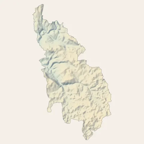 La Canourgue : relief