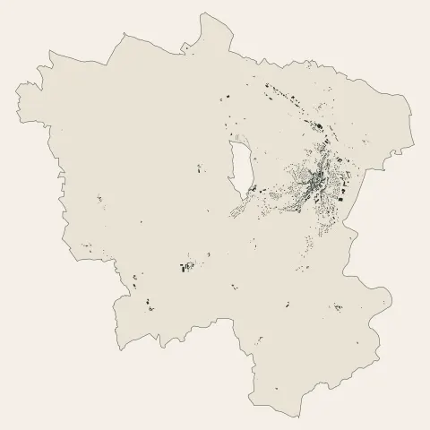 Langogne : bâti