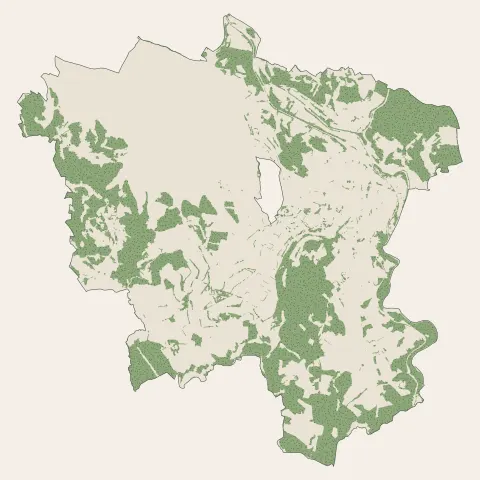 Langogne : bois, forêts et landes