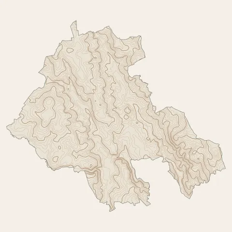 Saint-Chély-d'Apcher : courbes de niveau