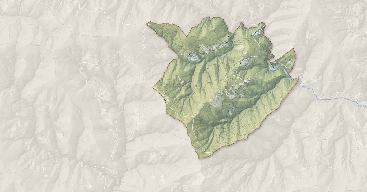 Portrait cartographique de Saint-Hilaire-de-Lavit : relief, eau, forêts, bâti et voies, calculés à partir des données de l'IGN