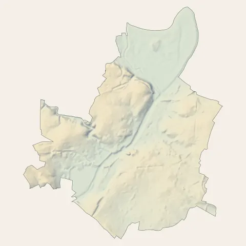 Angers : relief