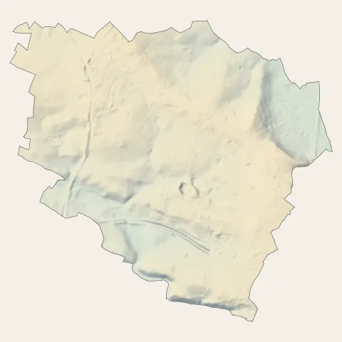 Avrillé : relief
