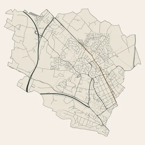 Avrillé : voies