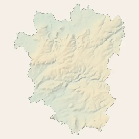 Baugé-en-Anjou : relief