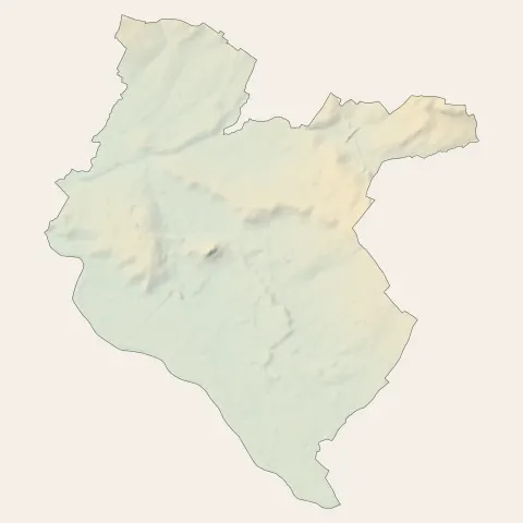 Beaufort-en-Anjou : relief