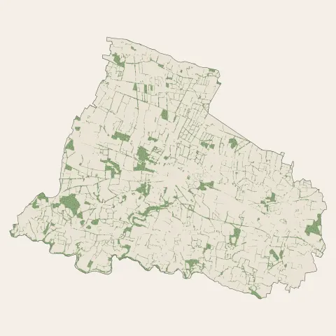 Bécon-les-Granits : bois, forêts et landes