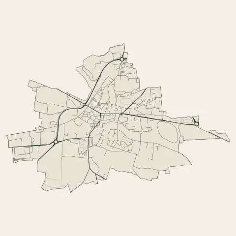 Candé : voies