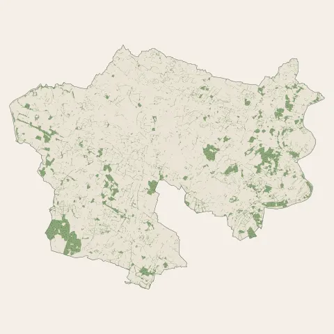 Les Hauts-d'Anjou : bois, forêts et landes