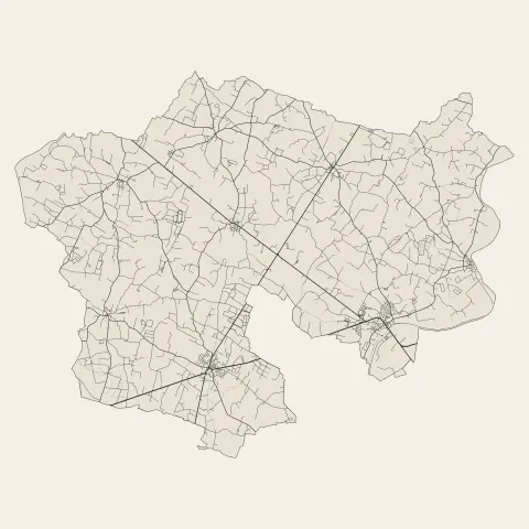 Les Hauts-d'Anjou : voies