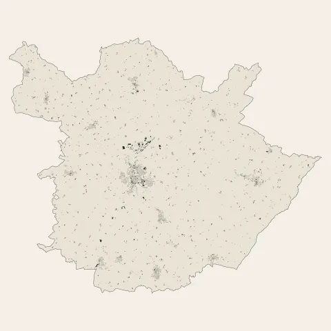 Chemillé-en-Anjou : bâti