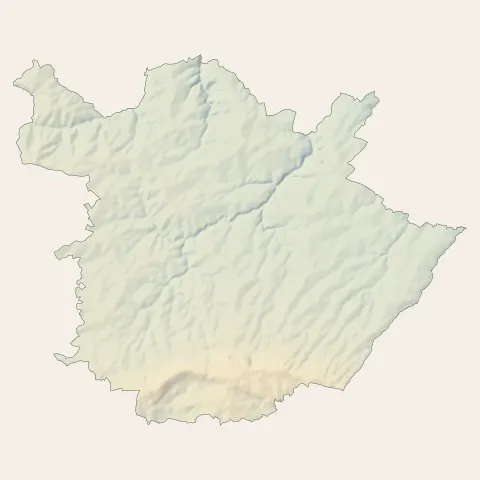Chemillé-en-Anjou : relief