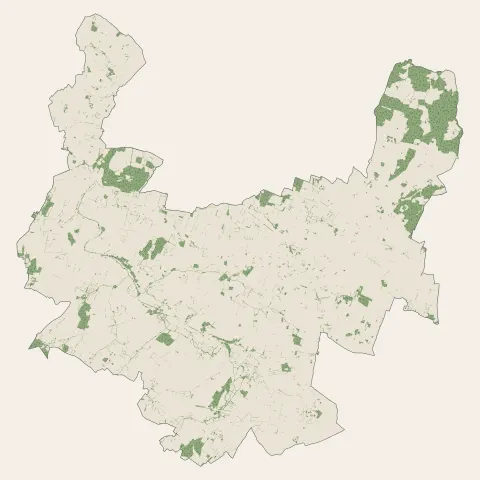 Doué-en-Anjou : bois, forêts et landes