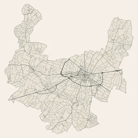 Doué-en-Anjou : voies
