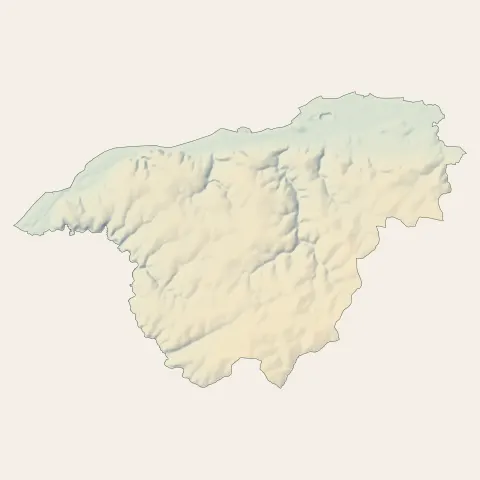 Orée d'Anjou : relief